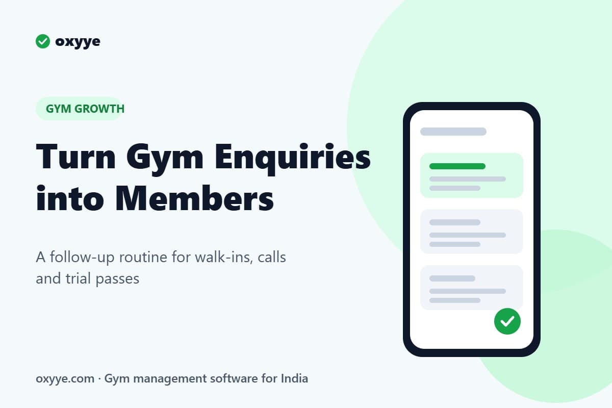 How to convert gym enquiries and trial leads into members banner